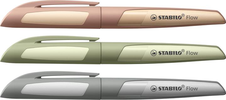 Actual product image STABILO Flow fountain pen monochrome 16 (Assorted, 16 x)