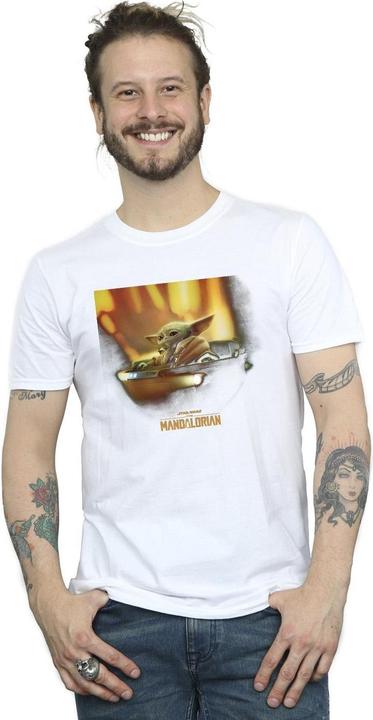 Image du produit Star Wars - T-shirt THE MANDALORIAN GROGU PAINTED - Homme (5XL)