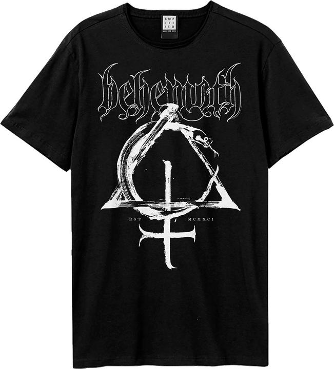 Actual product image Amplified Unisex Adult Contra Natvram Behemoth T-Shirt (M)