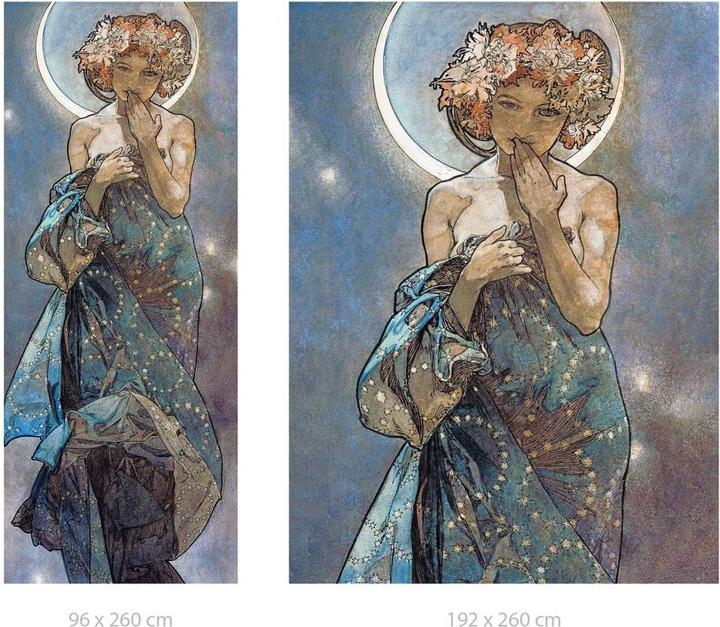 Immagine prodotto Trenddeko Mucha - Stella: la luna (144 x 350 cm)