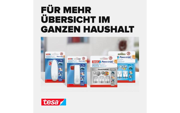 Productafbeelding tesa Powerstrips zelfklevende haken Klein