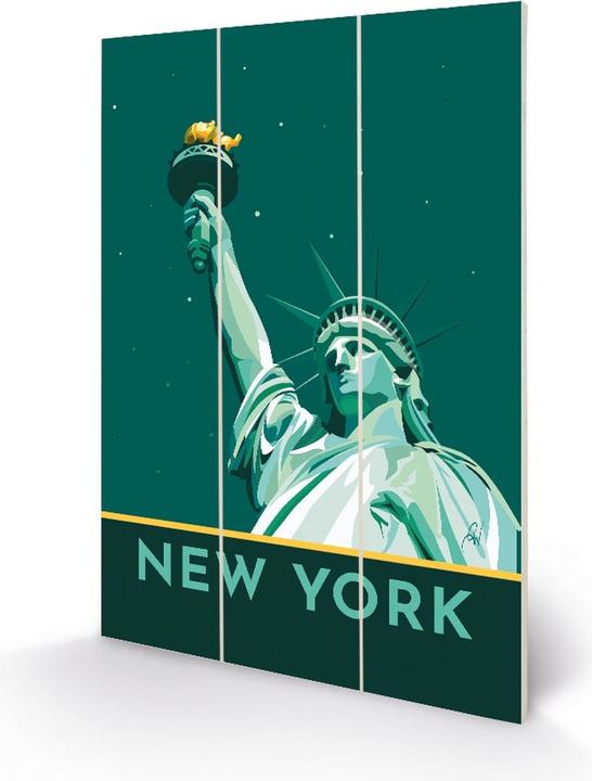 Produktbild Georgina Westley Tafel New York Freiheitsstatue (29.5 x 20 cm)