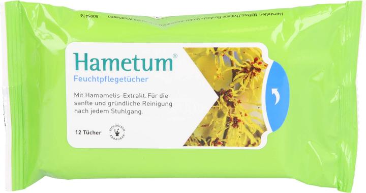 Image du produit Hametum Lingettes humides, 12 pces (Lingettes intimes)