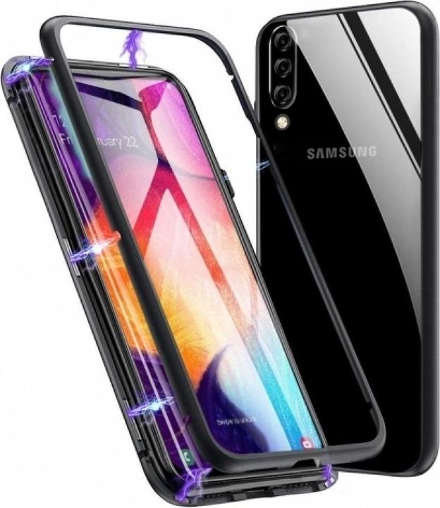 Actual product image G-Case Samsung Galaxy A70 Aluminium Magnetic Glass Case Cover (Samsung Galaxy A70)