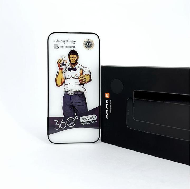 Actual product image Evelatus iPhone 15 Plus 2.5D Full Cover Glass Anti-Static Light (1 Piece, Apple iPhone 15 Plus)