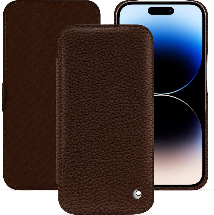 Actual product image Noreve Horizontal leather flap shell (Apple iPhone 15 Pro)