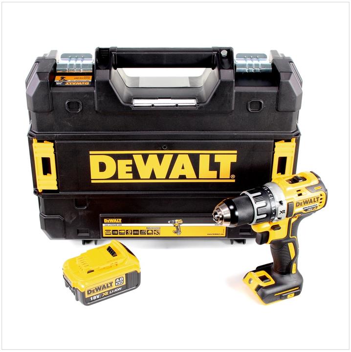 Productafbeelding DeWalt DCD 791 18 V Perceuse sans fil Brushless met houder TSTAK-Box + 1x accu DCB 182 4,0 Ah (Oplaadbare batterij)