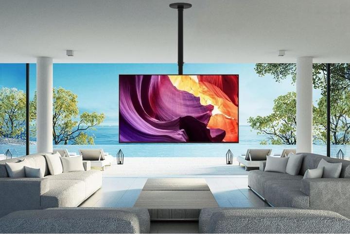 Produktbild Techly Klammer für LCD-Display - Stahl - Schwarz - Bildschirmgrösse: 58.4-94 cm (23"-37" (Diverse)