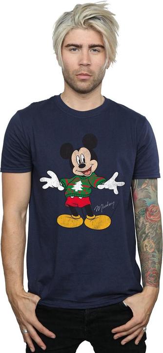 Produktbild Disney Mickey Mouse Christmas Jumper TShirt (XXL)