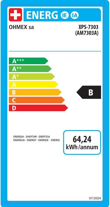 Energie-Label Ohmex OHM-XPS-7303
