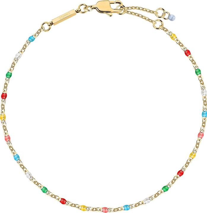 Esprit RAINBOW Fusskette (Edelstahl, Emaille, 27 cm)