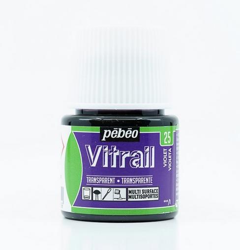 Actual product image Pebeo Vitrail Transparent (Deep violet, 45 ml)