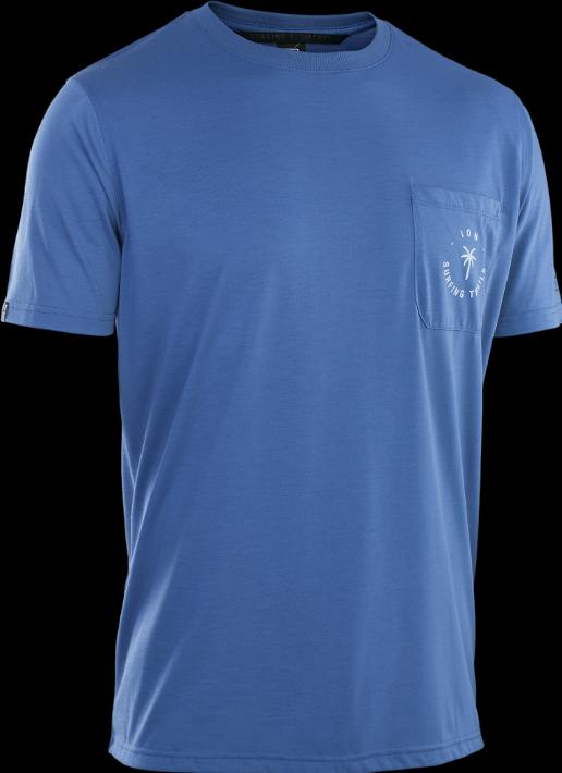 ION Bike Jersey Surfing Trails SS DR men - pacific-blue