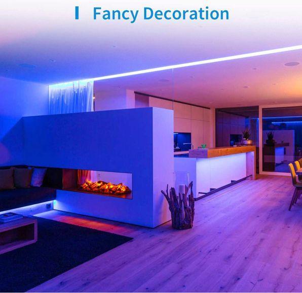 Actual product image Meross LED strips (Multicoloured, 0.20 cm, Indoor)