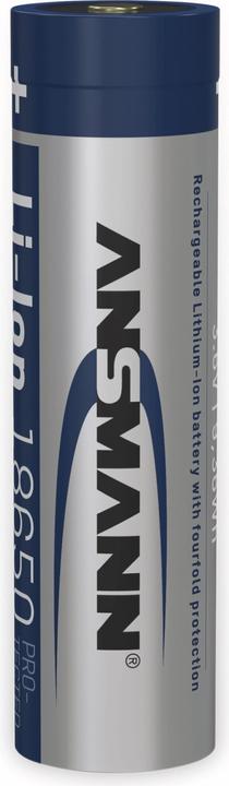 Image du produit Ansmann Li-Ion 18650 (1 pcs, 18650, 2600 mAh)