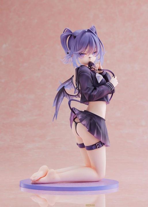 Actual product image Nocturne Original Character PVC Statue Kamiguse chan Illustrated by Mujin chan 20 cm