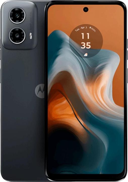 Image du produit Motorola Moto G34 (128 Go, Noir charbon de bois, 6.50", Double SIM, 50 Mpx, 5G)