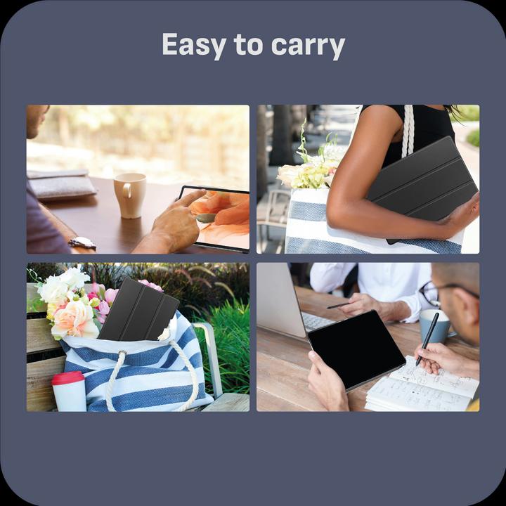 Produktbild Cazy Premium Smart Hülle Kompatibel mit Samsung Galaxy Tab S7 FE - Schutz Etui Hülle - Automatischem (Galaxy Tab S7 FE)
