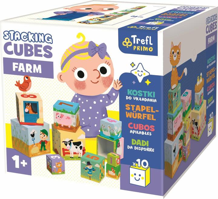 Actual product image Trefl Stacking cube