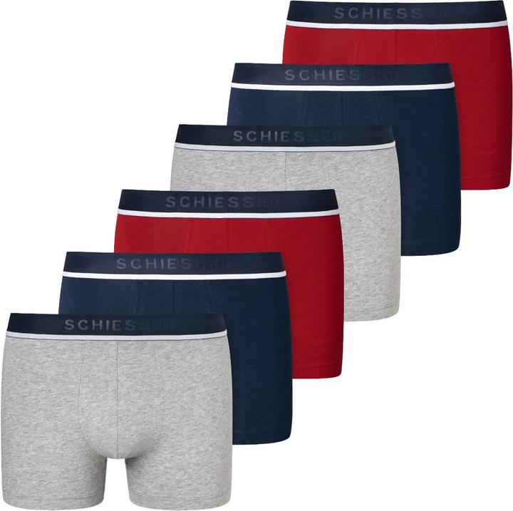 Produktbild Schiesser 6er Pack - 95/5 - Organic Cotton Shorts / Pants (M, 6er Pack)
