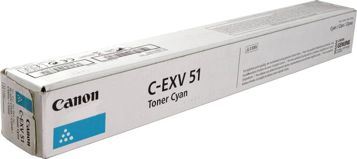 Actual product image Canon C-Exv 51c (C)