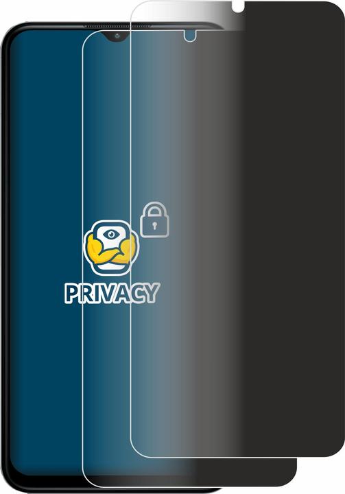 Productafbeelding BROTECT Anti-spionnetje privacyfolie Beschermfolie tegen blauw licht (2 Stuk, Nokia G42)