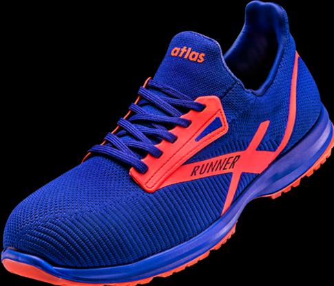 Actual product image Atlas Low shoe RUNNER 45, S1P, W10, size 44 (S1P, 44)