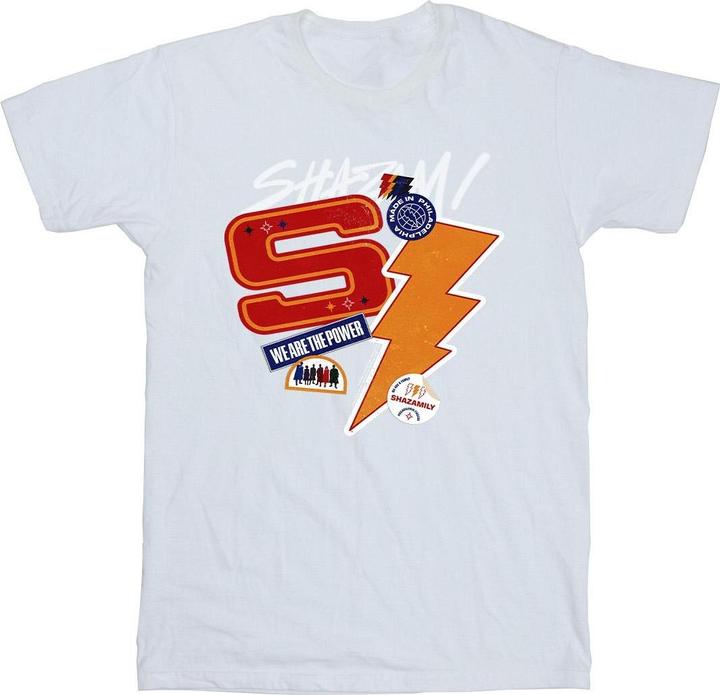 Shazam Fury Of The Gods Sticker Spam TShirt (M)