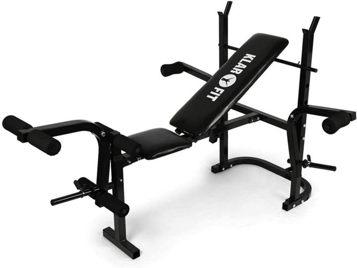 Image du produit Klarfit Workout Hero Banc de musculation, noir