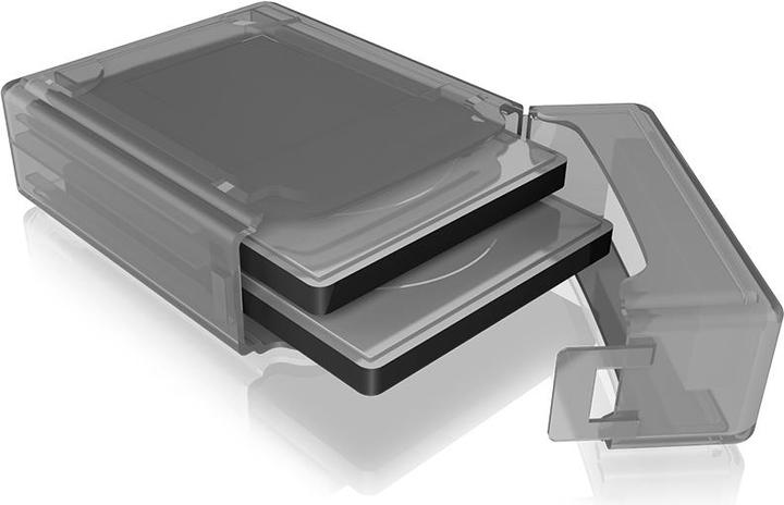 Actual product image Icy Box IB-AC6025-3 Protective housing set for 2x 2.5" SSD/HDD each Set of 3