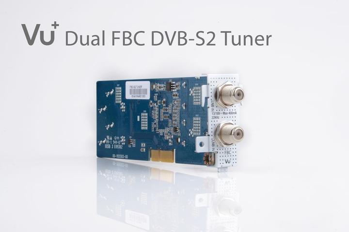 Produktbild Vu+ DVB-S2 /S2X FBC Twin Tuner Duo (8 GB, DVB-S2X, CI+-Schacht)