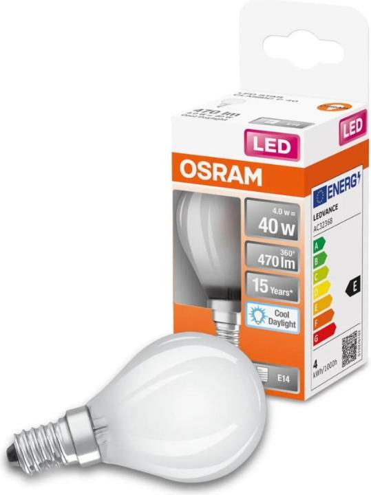 Immagine prodotto Osram Star Classic (E14, 4 W, 470 lm, 1 x, E)