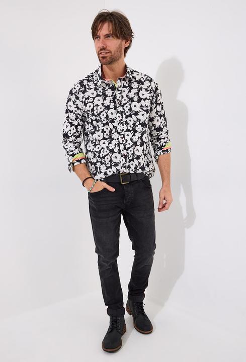 Produktbild Joe Browns Monochrome Floral Long Sleeve Shir (M)