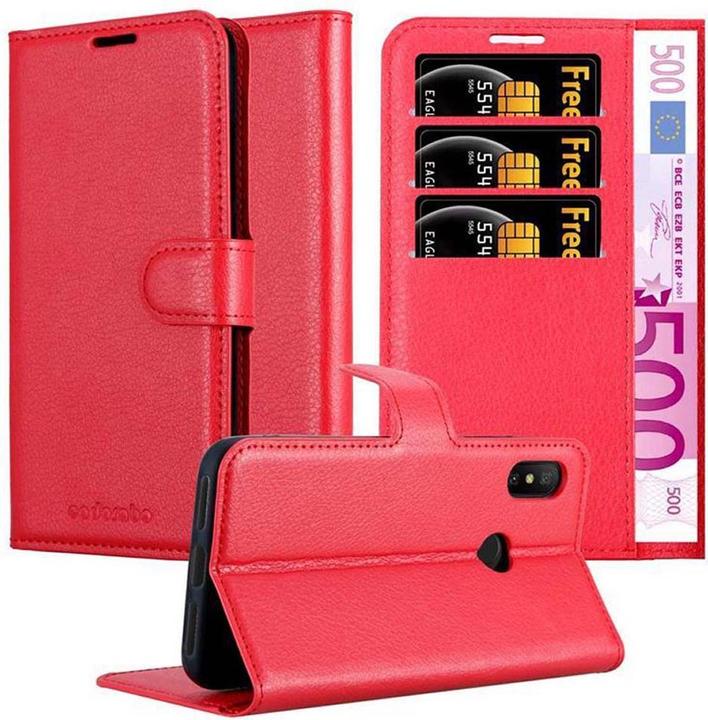 Actual product image Cadorabo Book with stand function cover (Mi A2 lite, Xiaomi Redmi 6 Pro)