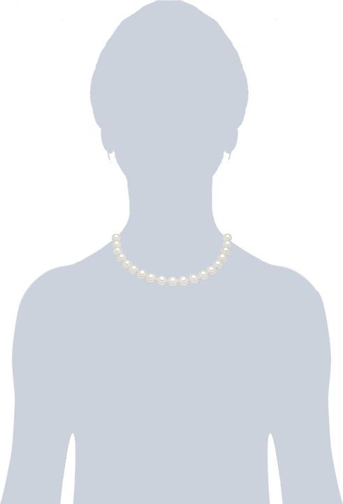 Image du produit Rafaela Donata Ladies sterling silver shell pearl silver 40.0 cm base chain + 5.0 cm extension - 30358 (Argent Sterling, 40 - 45 cm)