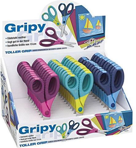 Image du produit Wedo Ciseaux de bricolage Gripy, ronds, longueur : 130 mm, présentoir de 30 pièces (13 cm)