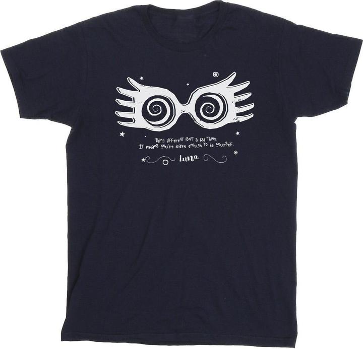 Actual product image Girls Luna Being Different Cotton T-Shirt (140, 146)
