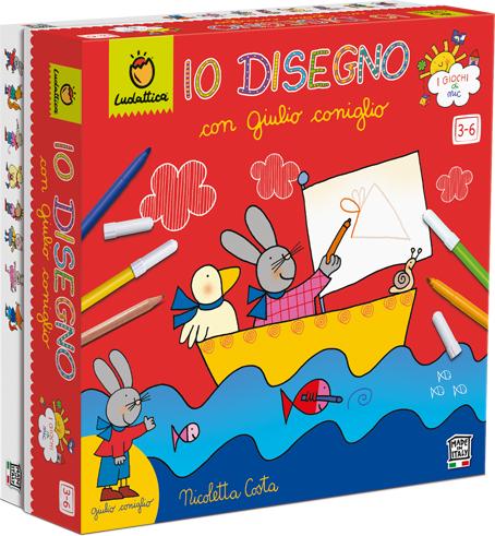 Immagine prodotto Ludattica NICOLETTA COSTA - IO DISEGNO con Giulio Coniglio