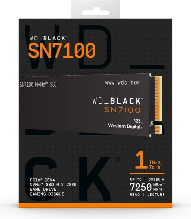 Productafbeelding WD Black SN7100 (1000 GB, M.2 2280)