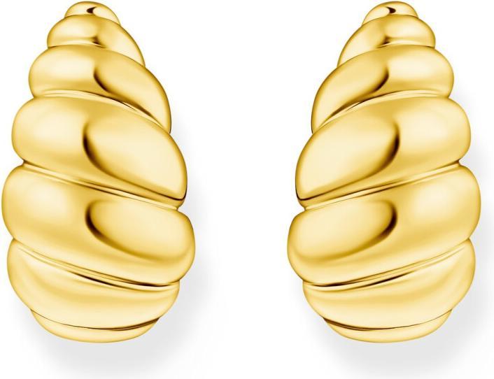 Actual product image Thomas Sabo Ohrstecker organische Formen vergoldet (Silver 925)