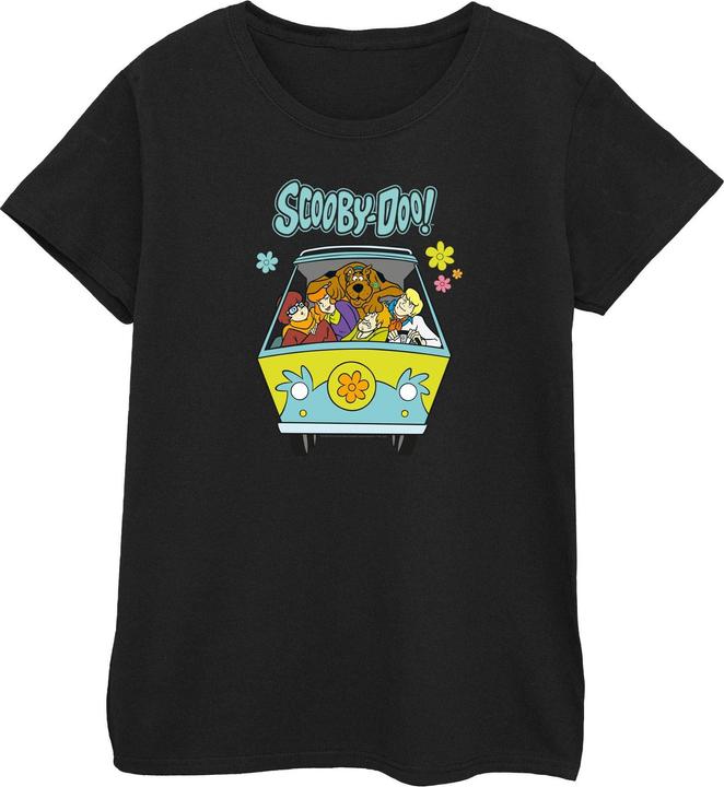 Image du produit Scooby Doo - T-shirt MYSTERY MACHINE GROUP - Femme (L)