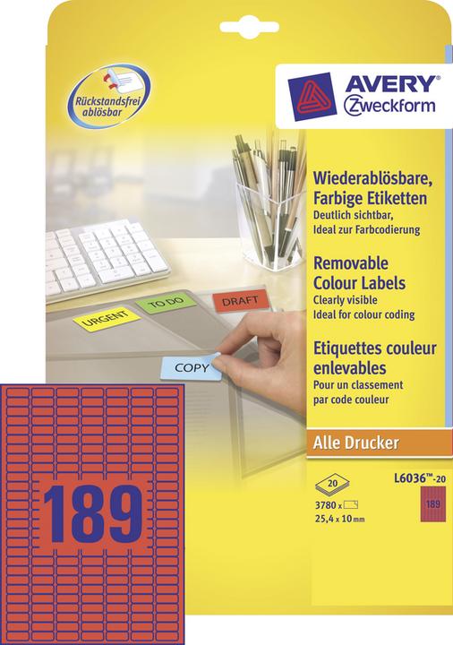 Produktbild Avery Organisations-Etiketten