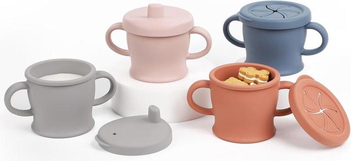 Produktbild Haakaa Trink und Snack Tasse - Rust