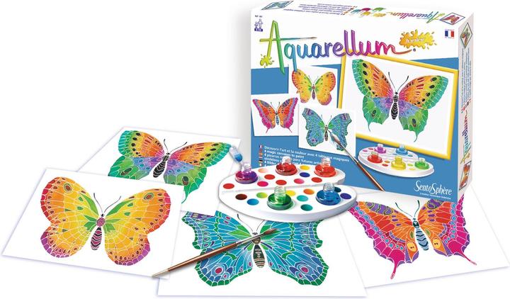 Actual product image Sentosphere watercolor junior 4t butterflies