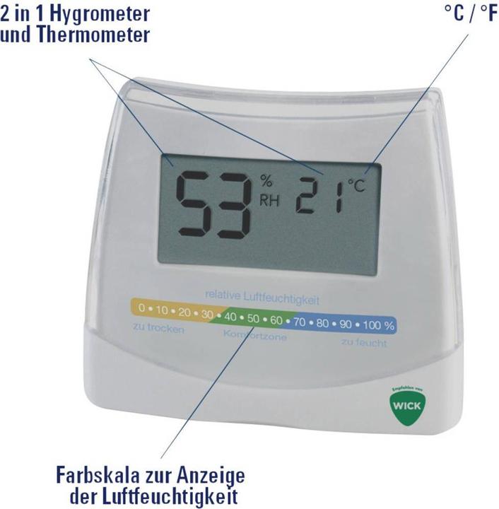 Produktbild Wick Hygrometer & Thermometer