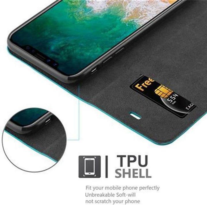 Image du produit Cadorabo Book Couverture magnétique invisible (Apple iPhone X, Apple iPhone XS)