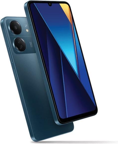 Actual product image Xiaomi Poco C65 (256 GB, Blue, 6.74", Dual SIM, 0.00 Mpx, 4G)