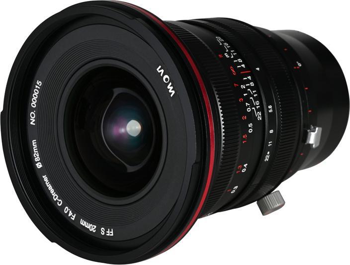 Actual product image Laowa 20mm 1:4 Zero-D Shift Sony E-Mount (Sony E)
