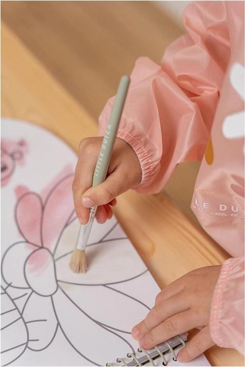Actual product image Little Dutch Little Pink Flowers Painting Apron