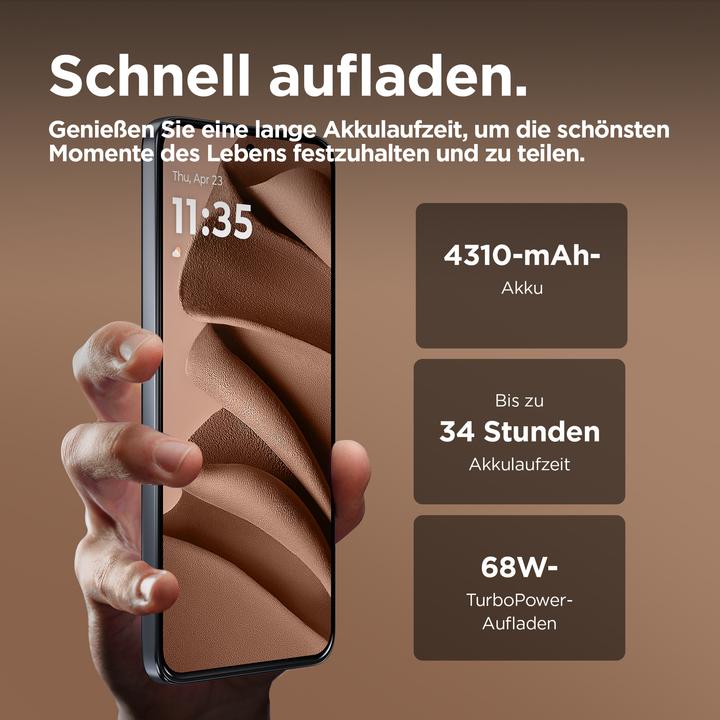 Image du produit Motorola Edge 50 Neo (512 Go, PANTONE Mocha Mousse, 6.36", Double SIM, 50 Mpx, 5G)